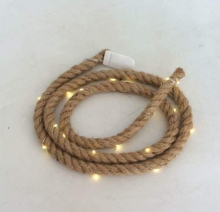 Juteseil mit LED