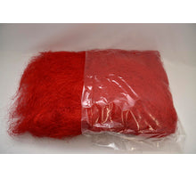 Flachshaar Sisal rot 300 Gramm