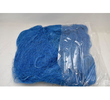 Flachshaar Sisal Irisblau 300 Gramm