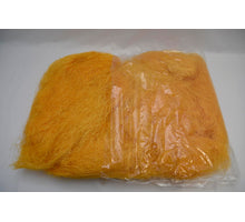 Flachshaar Sisal Sonnengelb 300 Gramm