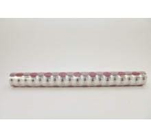 Folienrolle 60cm 50mtr matt weiß + rote Rosen + Kuss