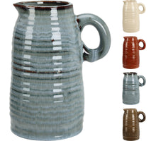 VASE KRUG 12.5X9.5X16.7CM 4 FARBEN SORTIERT