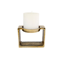 Kerzenhalter Metall 9x21 Ant. Schwarz