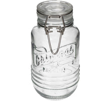 Glasbehälter mit Verschluss, 6 x 11,9 cm