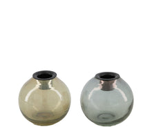 Teelichthalter Glas 8x8x8cm 2 Multi