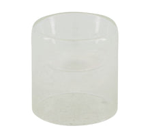 Teelichthalter Glas 5.8x5.8x6cm Transparent