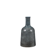 Oliver Flasche rund blau - H35 x D22 cm