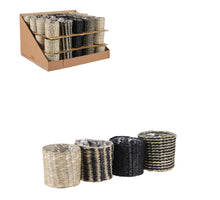 Hella Glasglocke auf Platte schwarz - h71.5xd21cm