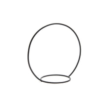 Hängekreis 30cm schwarz