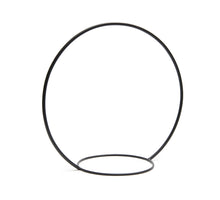 Hängekreis 50cm schwarz