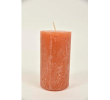 Kerze rustikal 110/60mm Schleierchen