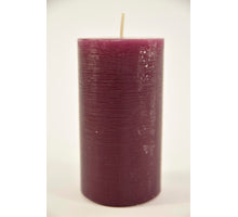 Kerze rustikal 110/60mm erika