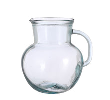 Karaffe aus recyceltem Glas - H20 x D20 cm