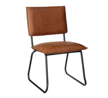 Glasschilderij Ø50cm Buffel ''Zwart''