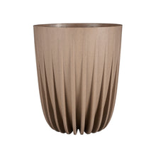 Lungo Topf rund taupe FSC Mix - h36xd30cm
