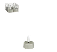 Teelicht led grün 4 Stück batteriebetrieben - h4,6xd3,8cm