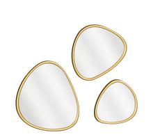 Jurre Spiegel Gold 3 Stück - L37,5 x B55,5 x H2,5 cm
