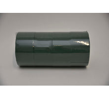 eine 4-Kuchen-Dummy-Box 14x7 cm grün.