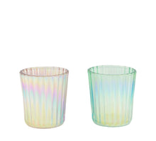 Teelichthalter aus Glas, 5,5 x 5,5 x 6 cm, verschiedene Ausführungen