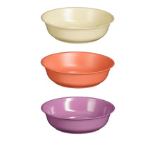 Roan Schale, lila, lachsfarben, beige, 3er-Set - H7 x D29 cm