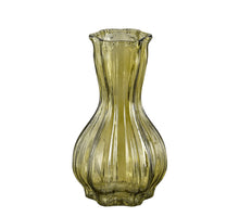 Vase hellgrün - H25,5 x D14 cm Glas