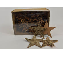 Birkenrinde Sterne natur 9 cm 50 Stück