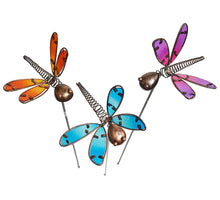 Gartenstecker Libelle 'Sparkle' 3er-Set 95cm