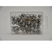 Stecknadeln silber 10mm 50St.