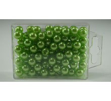 Perlen 10 mm Apfelgrün 115 Stück