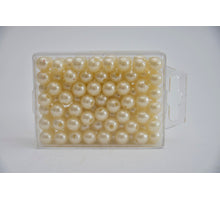 Perlen los Champagner 10mm 115st.