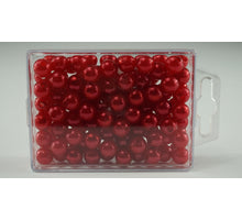 Parels 10 mm  rood 115stk