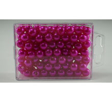 Parels 10 mm  fuchsia 115stk