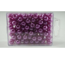 Perlen 10 mm lila 115 Stück