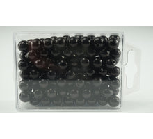 Perlen schwarz 10mm 115st.