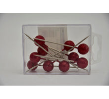 Stecknadeln rot 15mm 10 Stück