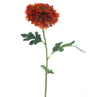 Wilde Gerbera Spray Orange 67cm