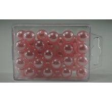 Parels 14 mm  roze 35Stk