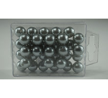 Perlen 14 mm Silber 35 Stk