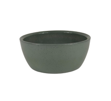 Schale Boule Granit grün glänzend 23cm