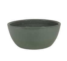 Schale Boule Granit grün glänzend 27cm