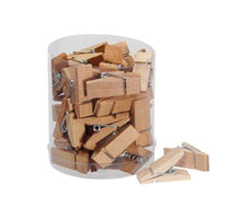 Rohr 36 Holzklammern 3,5 cm