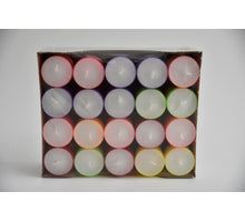 Versuchen Sie 40 Sommerlichter Kerzen in einer Kunststofftasse.