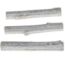 Sonnenblumenstängel 20cm Stein gewaschen weiß 16 Stück