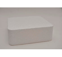 Styropor Dummy Quadrat abgerundet 15x15x7