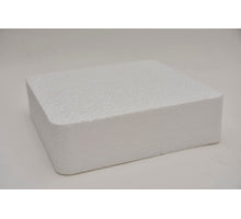 Styropor Dummy Quadrat abgerundet 25x25x7