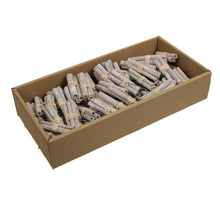 w/b 60 Jutestange (3pcs) possy/wire 10cm white wash