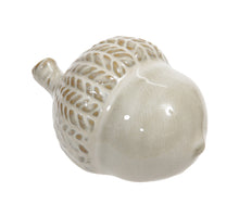 1 Stk. Keramik-Kegel, beige, 11,5 x 8,5 x 7,5 cm