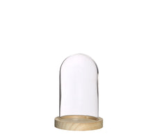 Windlicht conisch Julia S goud glas 9x9x9,5cm