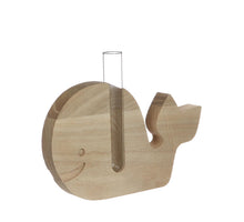 Holzwal mit Rohr 19x2.8x12cm