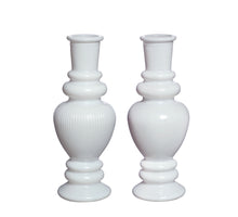 Venice Kerzenhalter H. 15,5 Ø 5,7 weiß 2 Stück